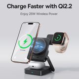  Đế Sạc Đứng Không Dây 3-in-1 Baseus PicoGo AF21 35W (Qi2.2 25W Wireless Charging) 