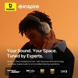  Tai Nghe Chụp Tai Không Dây Baseus Inspire XH1 (Bluetooth v6.1, 100H, Smart App Control, -48dB ANC, 5-Mic ENC, Sound By Bose, Dolby Audio, LDAC, Hi-Res Audio, SuperBass 3.0, SuperBalance 3.0, SoundFit) 