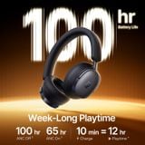  Tai Nghe Chụp Tai Không Dây Baseus Inspire XH1 (Bluetooth v6.1, 100H, Smart App Control, -48dB ANC, 5-Mic ENC, Sound By Bose, Dolby Audio, LDAC, Hi-Res Audio, SuperBass 3.0, SuperBalance 3.0, SoundFit) 