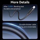  Cáp Sạc Nhanh C to Lightning USAMS SJ781 U94 30W (1m, 480Mbps) 