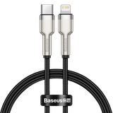  Cáp sạc nhanh C to Lightning 20W cho iPhone 12 Series Baseus Cafule Metal Series (20W, Type C to Lightning Fast charge  Data Cable) 