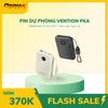  Pin Dự Phòng VENTION FKA 10000mAh 22.5W (CCC / 3C Certification, With Type-C Built-in Cable, Digital Display) 