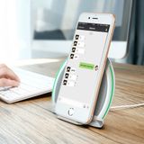  Đế sạc nhanh không dây Baseus Foldable LV253 cho Apple iPhone 8/ iPhone X / Samsung S8/ S9/ Note 8 ( 10W, Foldable Multifunction Wireless Quick Charger) 