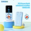  Pin Dự Phòng ROCK Doraemon P55 10000mAh 10W (with Built-in Cables, Smart Digital Display) 