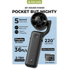  Quạt Cầm Tay AECOOLY AirGimbal Pro PF04s (4500mAh, 19H, Display Screen, 11m/s, 15000RPM, 220° Adjustable, 5-Speed Turbo Wind) 