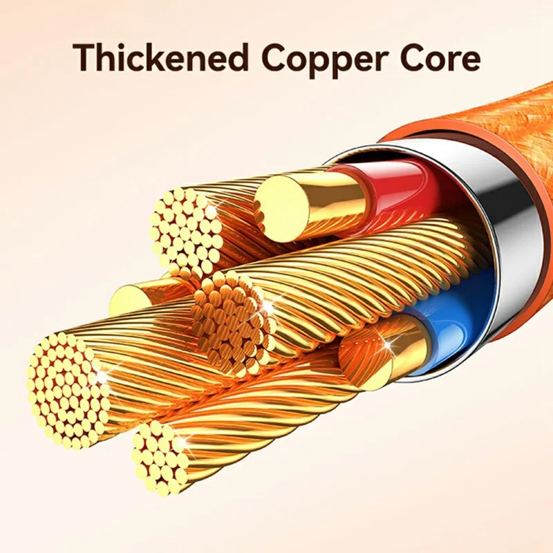  Cáp Sạc Nhanh USB to Type-C USAMS SJ772 U92 3A (1.2m, 480Mbps, with Light) 
