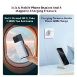  Pin Dự Phòng Không Dây CUKTECH CP122ML 10000mAh 20W (1*Type-C Port, Sạc Không Dây 7.5W, + Đế Sạc Pin POGO Plug) 