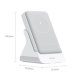  Pin Dự Phòng Không Dây CUKTECH CP122ML 10000mAh 20W (1*Type-C Port, Sạc Không Dây 7.5W, + Đế Sạc Pin POGO Plug) 