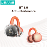  Tai Nghe Kẹp Tai Bluetooth TWS USAMS Echo R03 (Bluetooth v6.0, 4H, 11mm Large Dynamic Driver) 