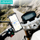  Giá Đỡ Điện Thoại Cho Xe Đạp USAMS ZJ082 (for phone 4.7-7.2 inch, 2-in-1 Reinforced Clamp, 360° Rotation Flexible Adjustment) 