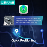  Tag Định Vị Thông Minh USAMS ZB357 (Bluetooth v5.3, Work with Apple Find My, 12-15m​) 