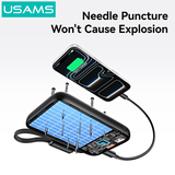  Pin Dự Phòng Bán Thể Rắn Kèm Cáp Type-C USAMS CD284 PB102 10000mAh 22.5W (1*Type-C + 1*USB-A port, Digital Display) 