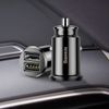  Bộ tẩu sạc đa năng dùng cho xe hơi Baseus Grain Mini (5V, 3.1A Fast Charge, 2 cổng USB Car Charger) 