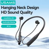  Tai Nghe Bluetooth Thể Thao USAMS YQ24 (Bluetooth v5.3, 20H, IPX5, Neckband Wireless Earphones) 