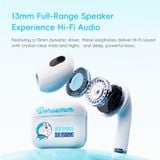  Tai Nghe Không Dây TWS ROCK Doraemon EB710 (Bluetooth v5.3, 5H, Low latency, 3D Sound, Reduce Noise Calling) 