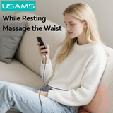  Cáp Sạc Nhanh C to C Kiêm Máy Mát Xa Cổ 2-in-1 USAMS SJ759 100W (3-Speed Massage, 480Mbps, 1.4m) 
