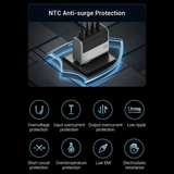  Củ Sạc Nhanh CUKTECH 15 140W (3*Type-C + 1-USB-A Ports, PD3.1/PPS2.0/QC/Mi Turbo 120W) 