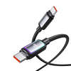  Cáp Sạc Nhanh C to C USAMS SJ815 U110 60W (480Mbps, 1.2m, RGB Lighting) 