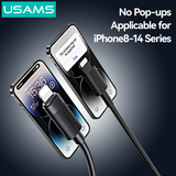  Cáp Sạc Nhanh USB to Lightning USAMS SJ778 U94 2.4A (1m, 480Mbps) 