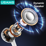  Tai Nghe Có Dây Type-C USAMS SJ771 EP-50 (1.2m) 