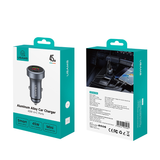  Tẩu Sạc Cho Ô Tô USAMS CC327 45W (1*Type-C + 1*USB-A Ports, Digital Display) 