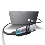  Cáp Sạc Nhanh USB to Type-C USAMS SJ817 U110 100W (480Mbps, 1.2m, RGB Lighting) 