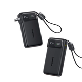  Pin Dự Phòng Kiêm Củ Sạc Baseus EnerFill FT21 10000mAh 45W (1*Type-C + 1*USB-A port, with Foldable AC Plug, with USB-C Cable, Digital Display) 