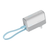  Pin Dự Phòng Kiêm Củ Sạc CUKTECH CP13 5000mAh 33W (CCC / 3C Certification, Type-C + Type-C Built-in Cable, LED Display, Self-charging + Dual Device charging) 