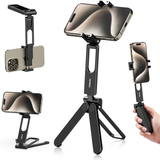  Tripod để bàn Cho Điện Thoại ULANZI MA26 (26.5cm, 360° Rotatable, Dual Cold Shoe Mounts, 700g Load Capacity) 