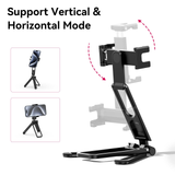  Tripod để bàn Cho Điện Thoại ULANZI MA26 (26.5cm, 360° Rotatable, Dual Cold Shoe Mounts, 700g Load Capacity) 