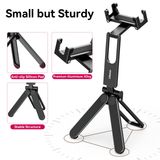  Tripod để bàn Cho Điện Thoại ULANZI MA26 (26.5cm, 360° Rotatable, Dual Cold Shoe Mounts, 700g Load Capacity) 