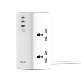  Ổ Cắm Điện Đa Năng LDNIO SC4383 2500W (4*Universal Outlet, 2*Type-C + 1*USB-A port) 