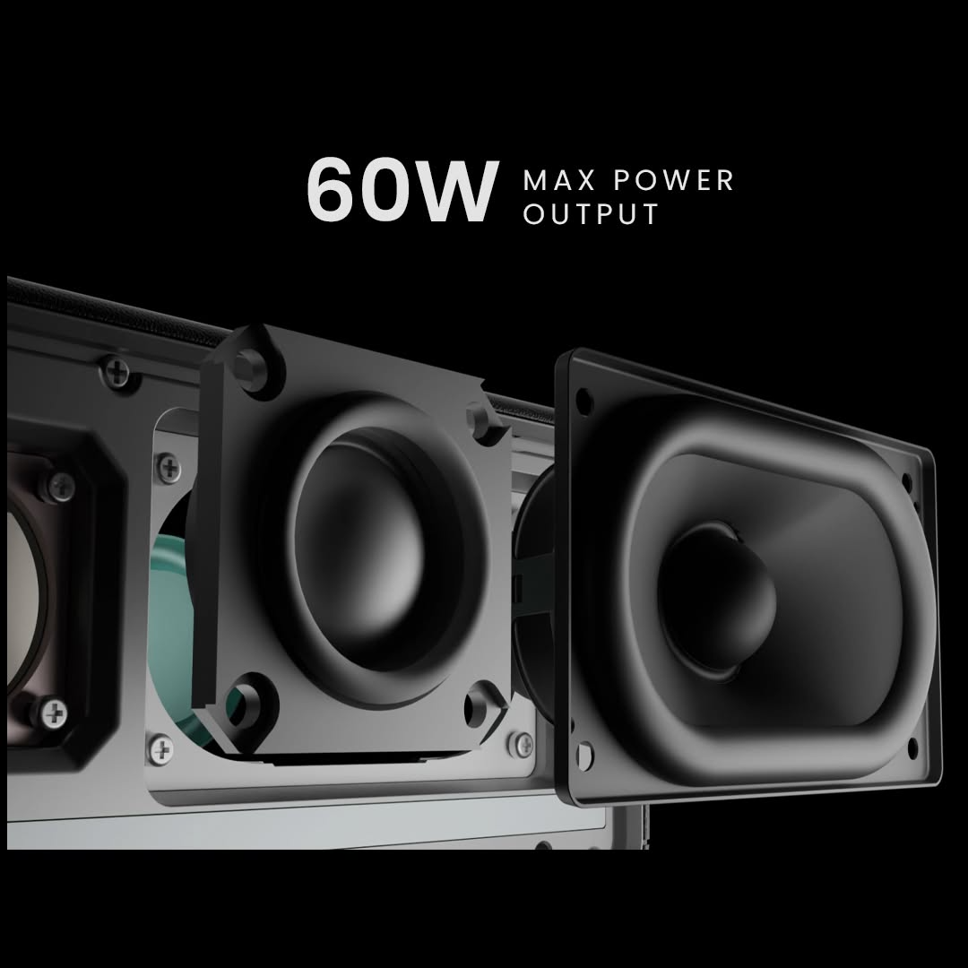  Loa Bluetooth Di Động HIFUTURE PASSION M 60W (Bluetooth v6.0, 10H, DynaBoost Technology, Built-in Mood Lights, Two-Way Speaker System, Replaceable Battery, IPX7, TWS) 