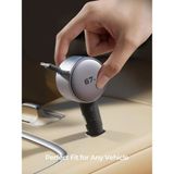  Tẩu Sạc Ô Tô Kèm Cáp Type-C AUKEY Pathfinder Sling CC-P5 67W (1*Type-C + 1*USB-A port, LED Indicator Light) 
