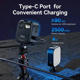  Đèn Led RGB ULANZI U60 Video Light 5W (2500mAh, TFT Display, 18 Preset FX, Full Color RGB Light, 2500-9000K CCT, Magnetic Mounting, Cold Shoe Mount, RGB Full Color Mode) 