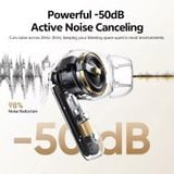  Tai nghe Không Dây TWS QCY MeloBuds N20 (Bluetooth v6.0, 10H, -50dB ANC-Hybrid, Support APP, IPX4, 6-Mic Clarity-AI beamforming calls) 