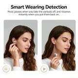  Tai Nghe Không Dây TWS QCY MeloBuds N60 (Bluetooth v6.0, 9H, Hi-Res Audio, LDAC, Adaptive ANC, Multi-Point Connection, IPX5, oaxial Dual-Dynamic Drivers, Google Fast Pair) 