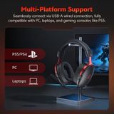  Tai Nghe Chụp Tai Có Dây USB QCY VN200 Pro (2.2m, 7.1 Surround Sound, 40mm dynamic driver, Custom Audio Software) 
