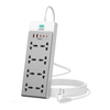  Ổ Cắm Điện Đa Năng 13-in-1 LDNIO SC4 2500W (8*AC Outlet + 3*Type-C + 2*USB-A port) 