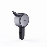  Tẩu Sạc Ô Tô Kèm Cáp Type-C AUKEY Pathfinder Sling CC-P5 67W (1*Type-C + 1*USB-A port, LED Indicator Light) 
