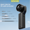  Quạt Cầm Tay AECOOLY AirGimbal (3500mAh, 17H, Display Screen, 11m/s, 15000RPM, 220° Adjustable, 5-Speed Turbo Wind) 