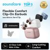  Tai Nghe Kẹp Tai Không Dây SOUNDCORE AeroClip (Bluetooth v5.4, 8H, Hi-Res Audio, IP55, 4 Mics with AI, Virtual Bass, Multiple Connection, Support App) 
