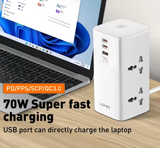  Ổ Cắm Điện Đa Năng LDNIO SC4383 2500W (4*Universal Outlet, 2*Type-C + 1*USB-A port) 