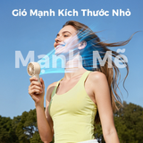  Quạt Cầm Tay AECOOLY Halo 03 5W (2000mAh, 10.5H, 6000RPM, 5 Adjustable Speeds, 6m/s, Digital Display) 