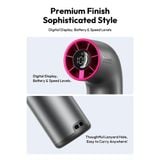  Quạt Cầm Tay AECOOLY Aero Ultra PH03 (4500mAh, 15.7H, 7 Speed Settings, LED Digital Display, 19000RPM) - Cũ 