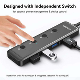  HUB Mở Rộng Đa Năng 5-in-1 MOKIN MOUC5708 (USB-A to 4*USB 3.0) 