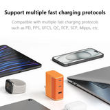  Củ Sạc Nhanh CUKTECH AD1003 120W (2*Type-C + 1*USB-A port, Support Mi Turbo 120W) 