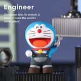  Đèn Ngủ ROCK Doraemon Occupation Series Doll (Doraemon Authentic Licensed) - Cũ 