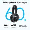 Tai Nghe Chụp Tai Không Dây SOUNDCORE Space One Pro (Bluetooth v5.3, 60H, Hi-Res Audio, Adaptive ANC 3.0, Multipoint Connection, 6 Mics Noise-Canceling, Google Fast Pair, Support App) 