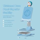  Giá Đỡ Điện Thoại Để Bàn ROCK Doraemon Desktop Foldable Stand - Cũ 